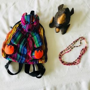 Guatemala bear backpack
